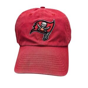 Tampa Bay Buccaneers '47 Brand Clean Up Hat Red Adjustable NFL Football Dad Cap